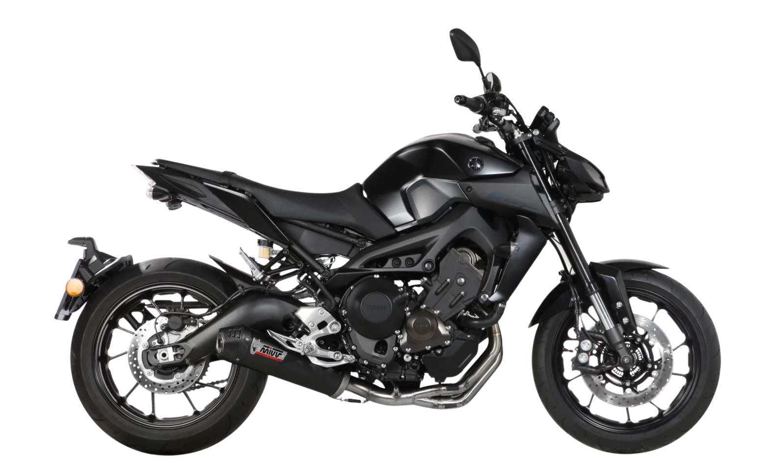 Ligne Complète Mivv Oval Noir - Yamaha MT-09 - Miniature 3
