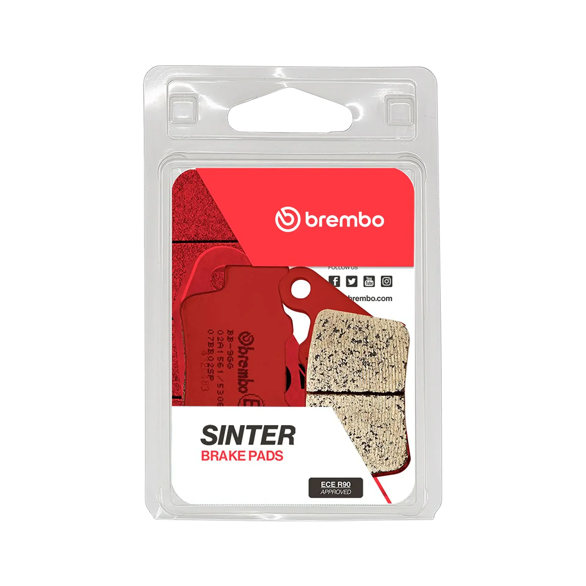 Plaquettes de frein arrière BREMBO route- Yamaha Ténéré 700 - Miniature 2