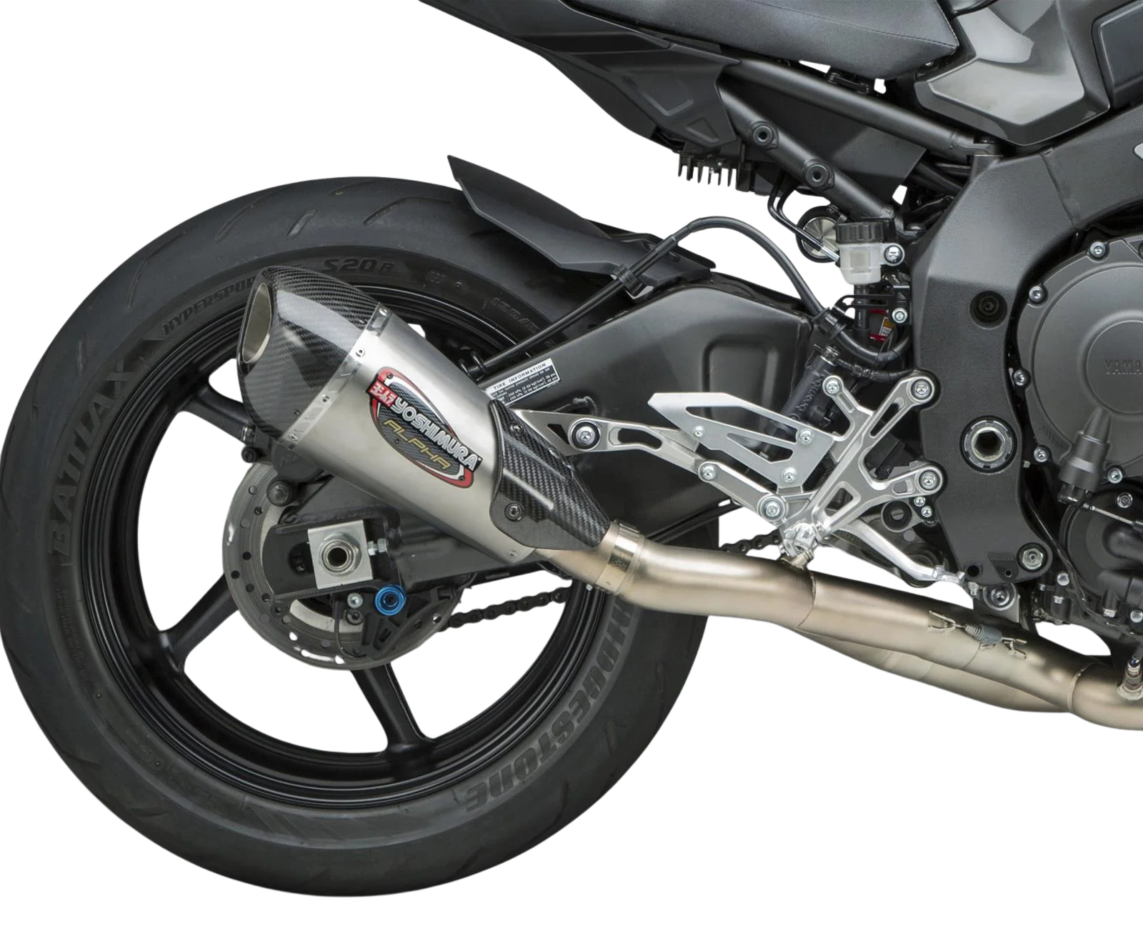 Système 3/4 YOSHIMURA Alfa-T Racing - Yamaha MT-10 - Miniature 2