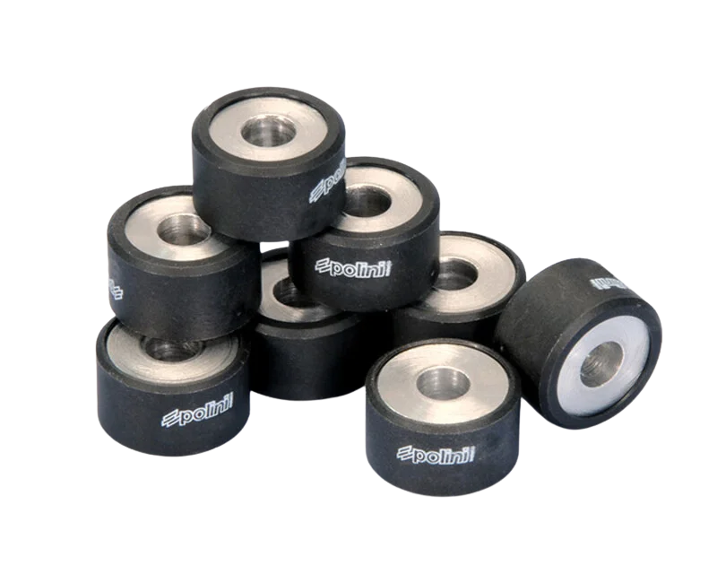 Galets POLINI 25x14,8mm 12gr - 8 pièces - Yamaha T-MAX 500 (Ph1) - Image 1