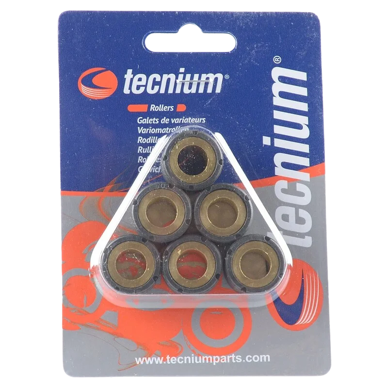 Galets TECNIUM 25x14,9mm 18gr - 8 pièces - Yamaha T-MAX 500 (Ph2) - Image 1