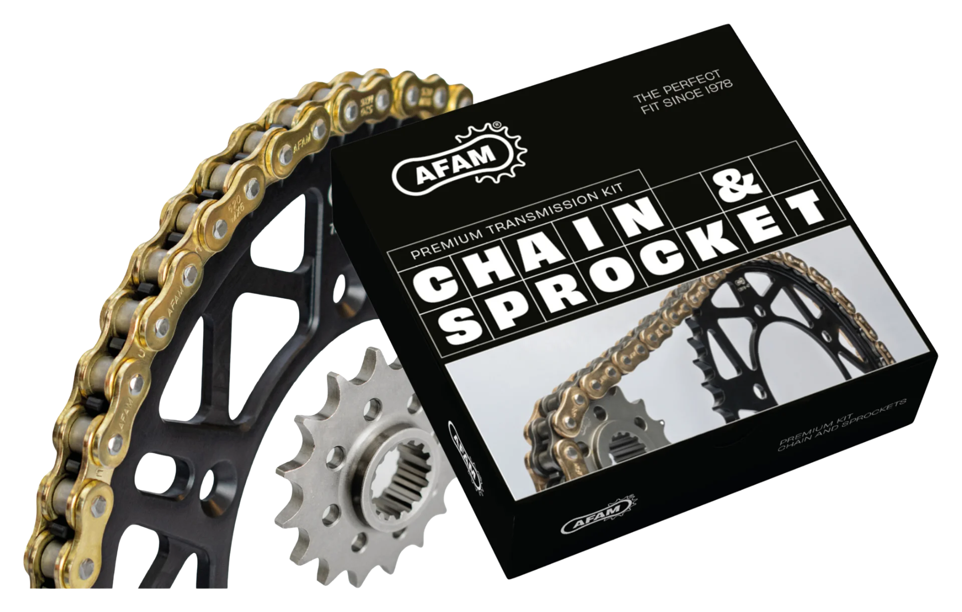 Kit chaîne super-renforcé AFAM 525XHR3 16/42 - Yamaha MT-10 - Image 1