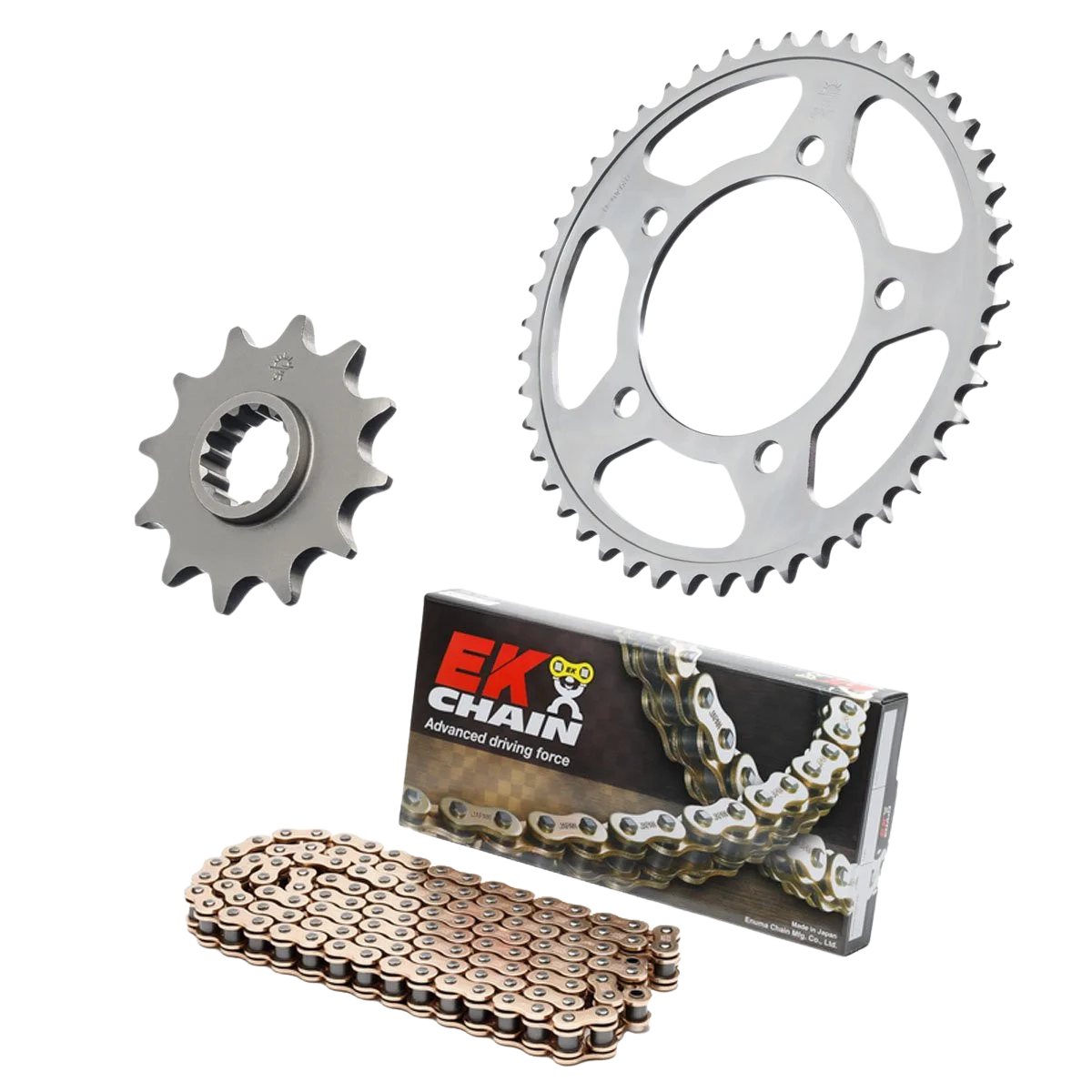 Kit chaîne EK/JT 525SRX2 16/43 - Yamaha MT-07 - Image 1
