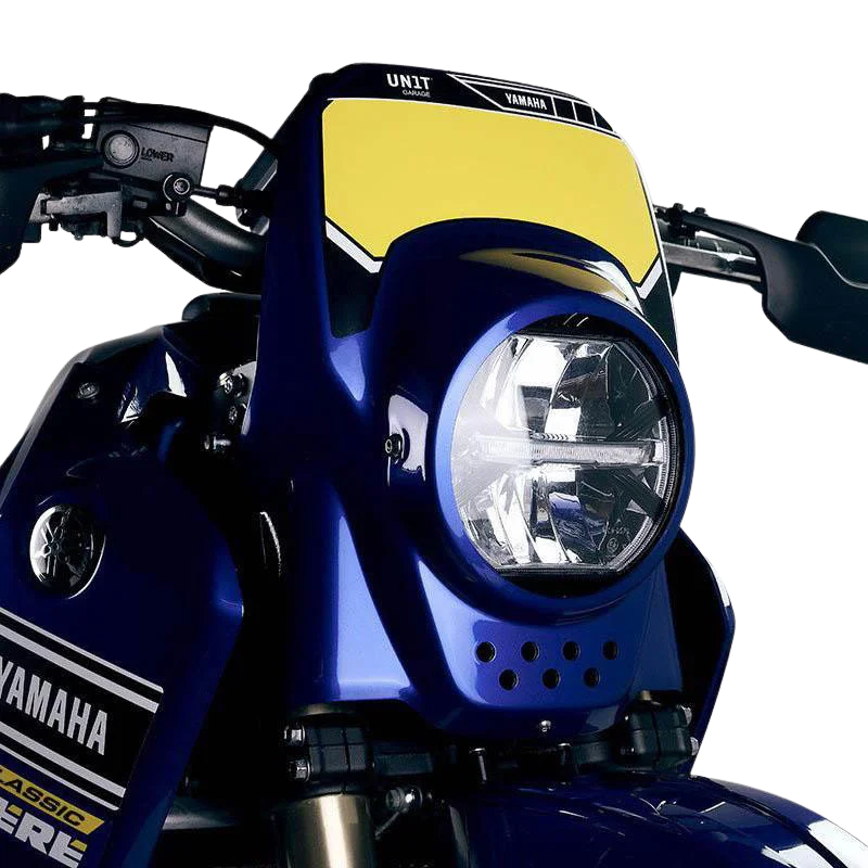 Kit carénage Dakar Rétro Bleu Icon UNIT GARAGE - Yamaha Ténéré 700 - Miniature 4