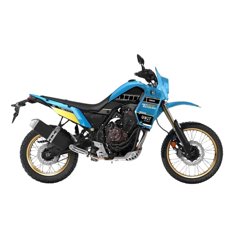 Kit carénage Dakar Rétro Bleu Ciel UNIT GARAGE - Yamaha Ténéré 700 - Miniature 2