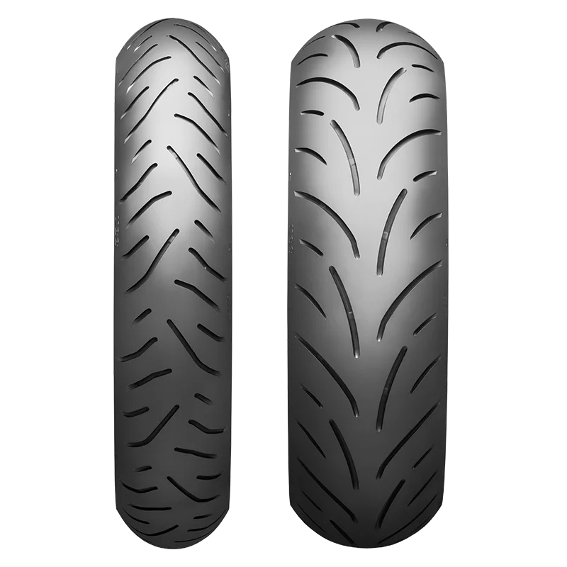 Pneu Avant + Arrière - Bridgestone Battlax T32 – BMW R 1250 GS - Miniature 2