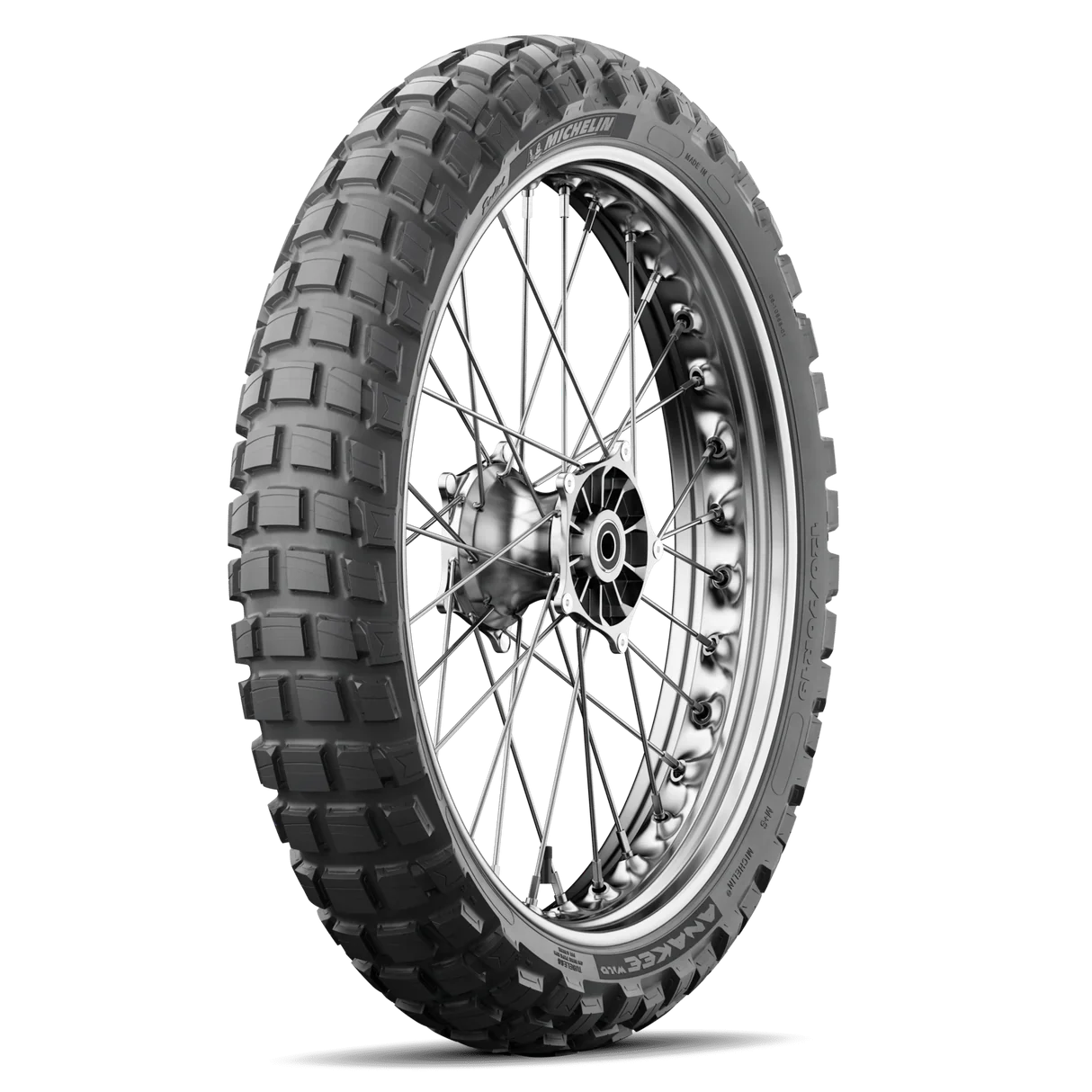 Pneu Avant + Arrière - Michelin Anakee Wild – Ducati Multi Strada 1200 Enduro - Miniature 3