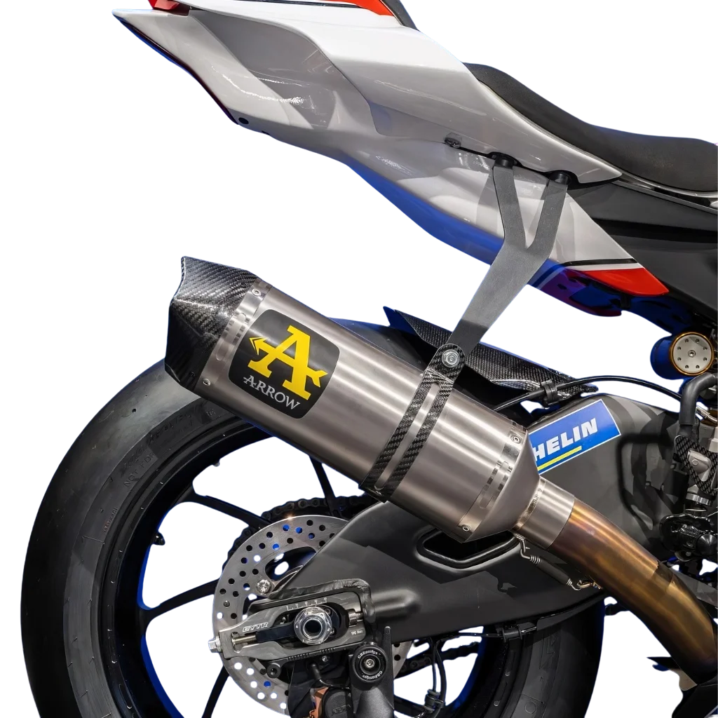 Demi-Ligne Arrow Racing Titane/Carbone - Yamaha R1 - Miniature 2