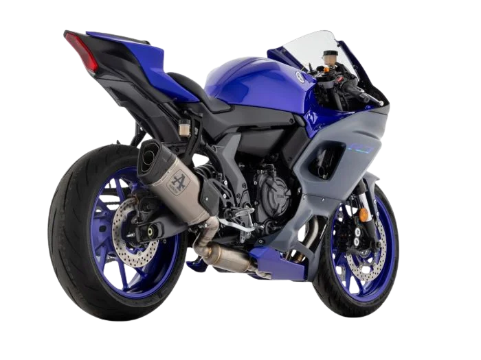 Ligne Complète RACING ARROW COMPETITION, silencieux titane, collecteur inox - Yamaha R7 - Miniature 2