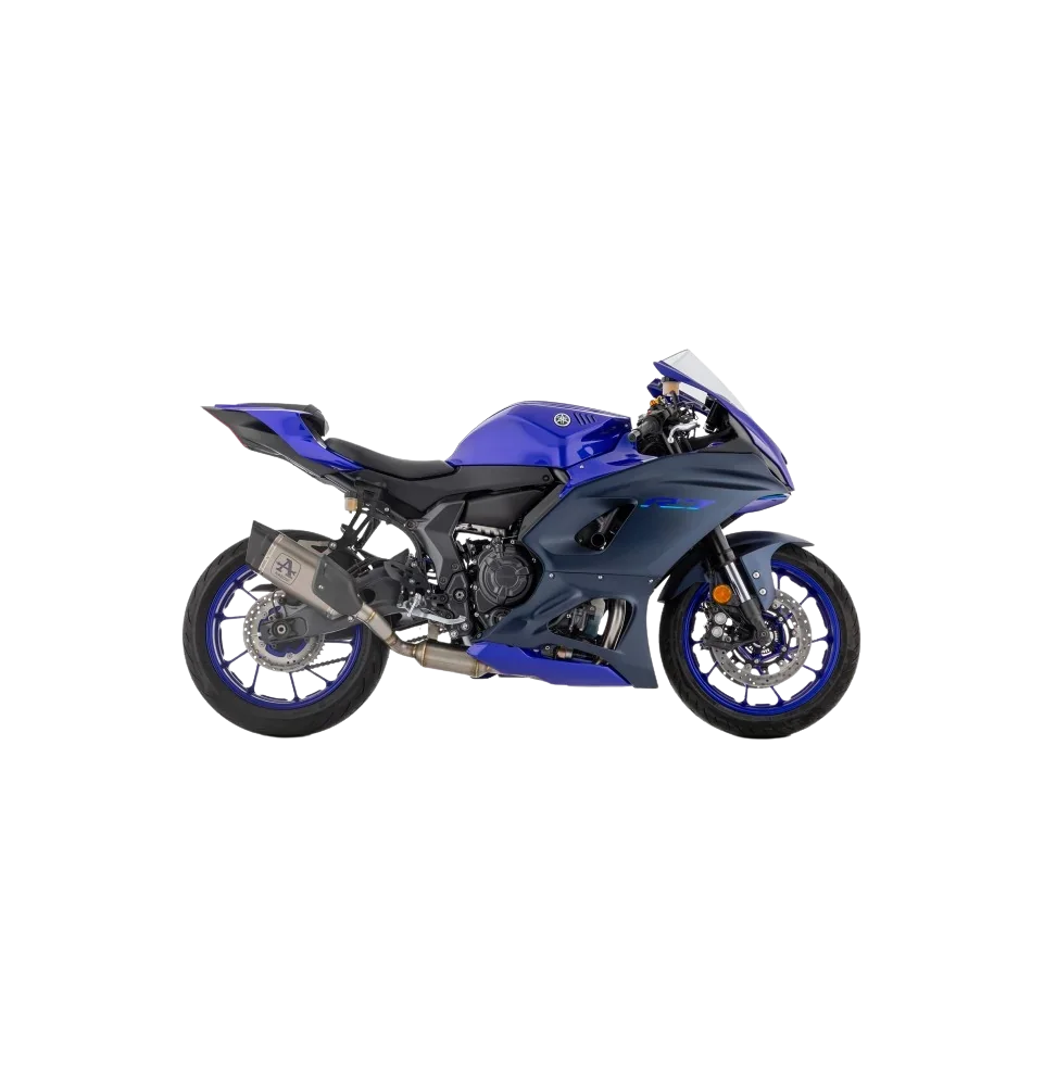 Ligne Complète RACING ARROW COMPETITION, silencieux titane, collecteur inox - Yamaha R7 - Miniature 3