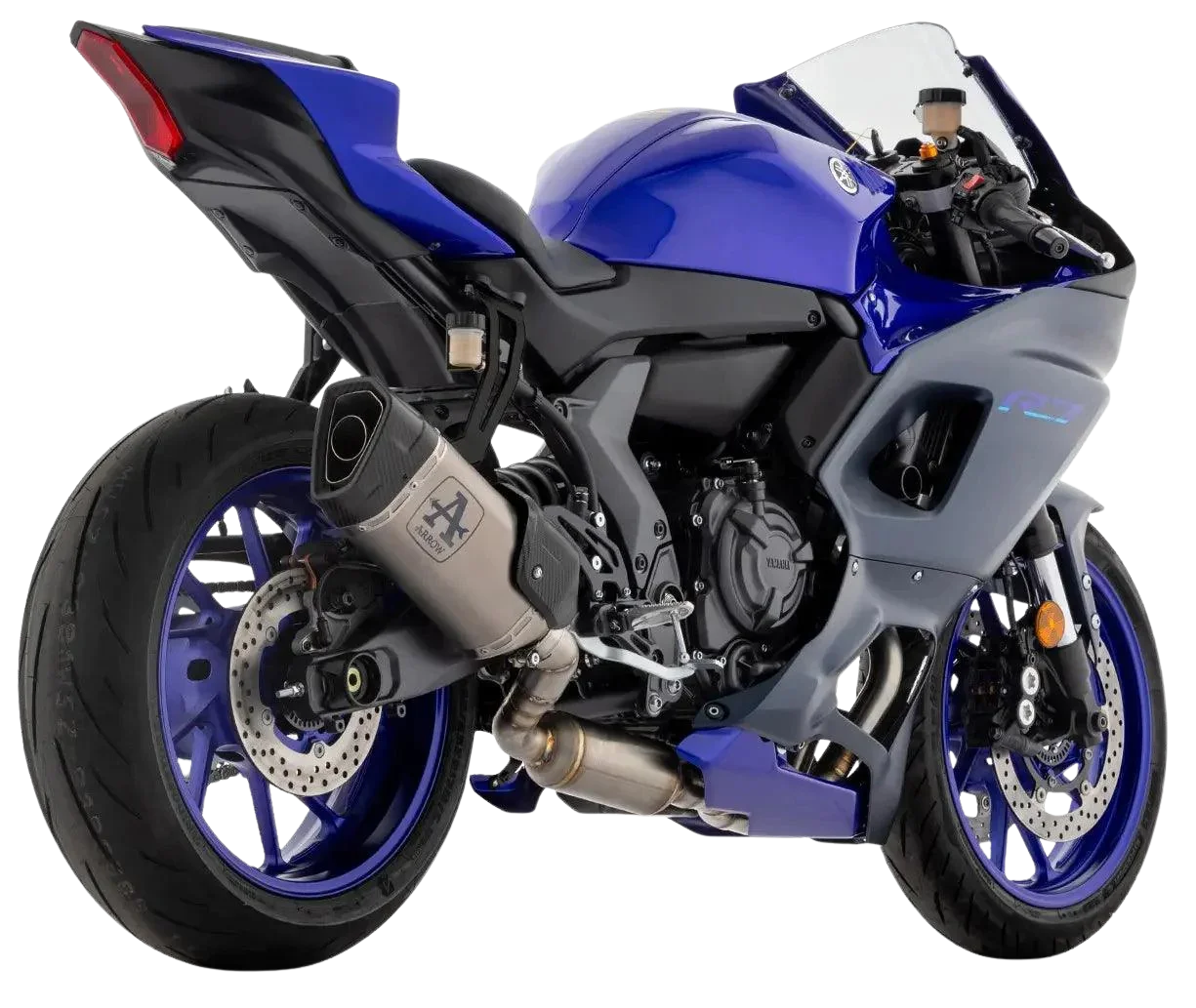 Ligne Complète RACING ARROW COMPETITION, full titane - Yamaha R7 - Miniature 2