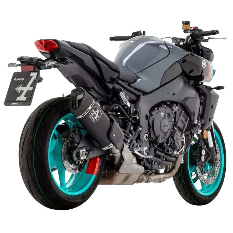 Silencieux Arrow Pista titane noir - Yamaha MT-10 - Miniature 2