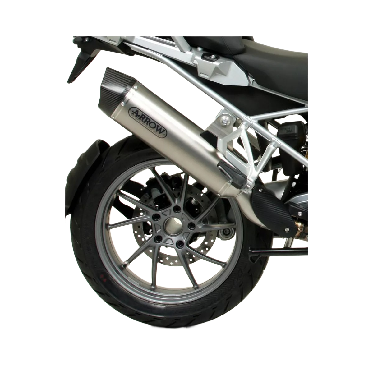 Silencieux Arrow Maxi Race Tech Alu. - BMW GS 1250 - Miniature 2