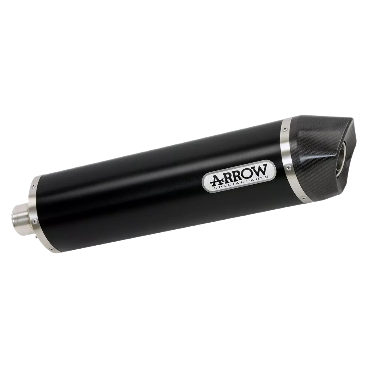 Silencieux Arrow Maxi Race Tech Alu. Noir - BMW GS 1250