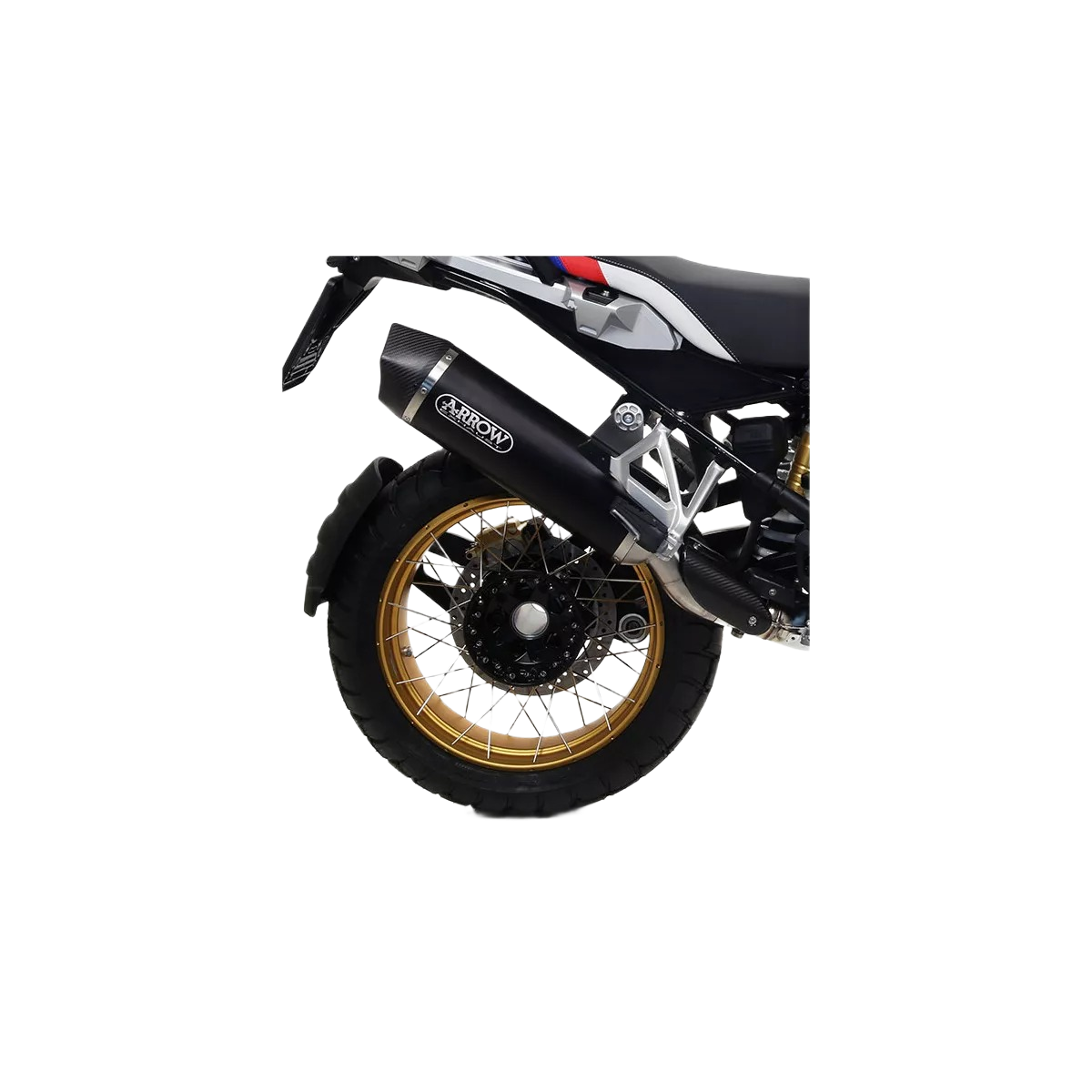 Silencieux Arrow Maxi Race Tech Alu. Noir - BMW GS 1250 - Miniature 2