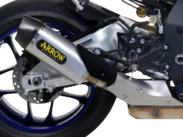 Silencieux Arrow Indy Race Titane/Carbone - Yamaha R1 - Miniature 2