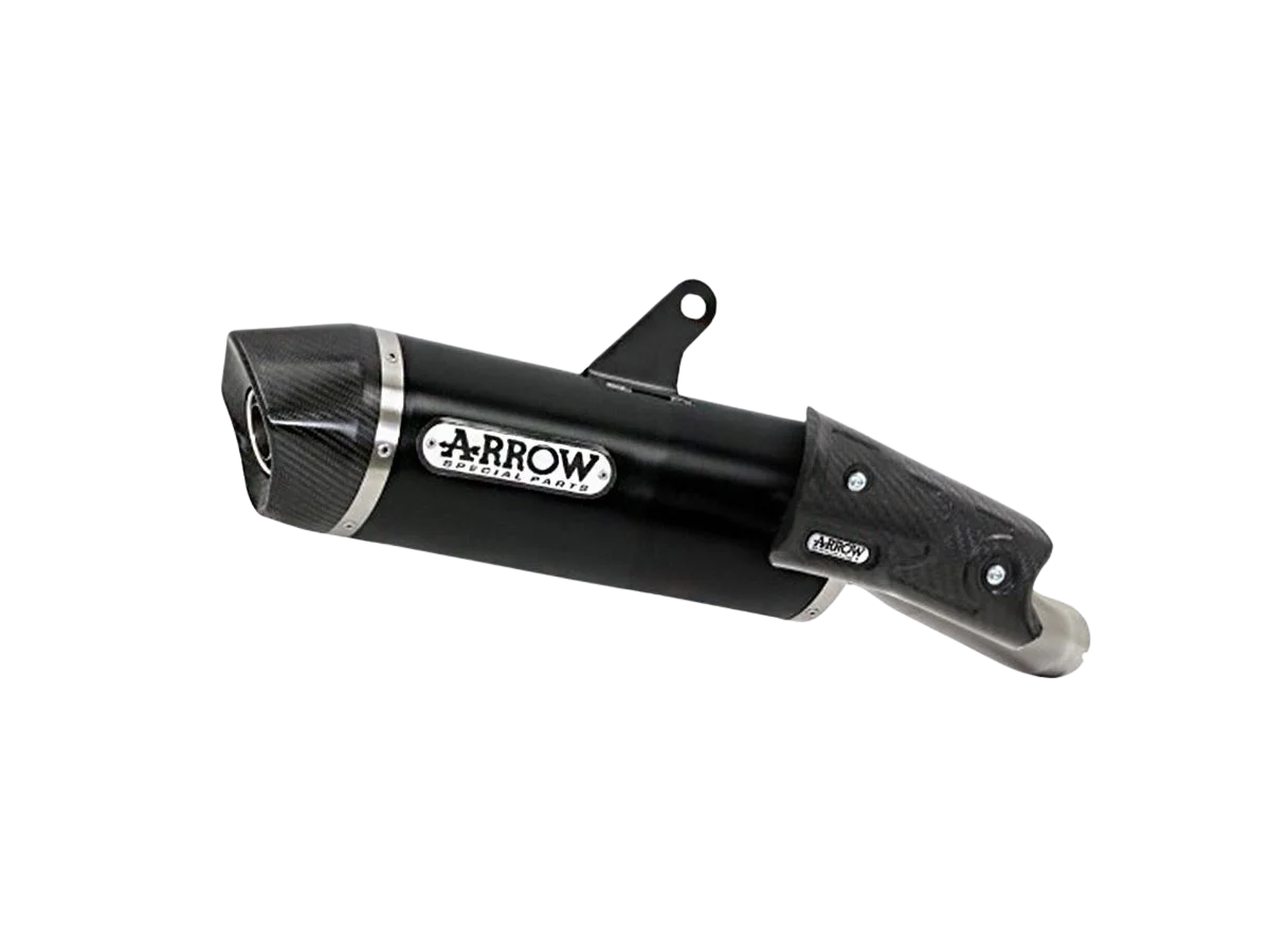 Silencieux Arrow Indi Race aluminium noir - Yamaha MT-10 - Image 1