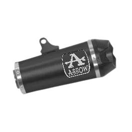 Silencieux Arrow Works Acier Noir - Yamaha Tracer 700 - Image 1