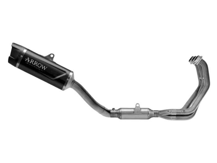 Ligne complète Arrow Indy Race EVO Dark Homologuée - Yamaha R9 - Image 1