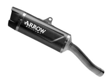 Silencieux Arrow Indi Race EVO titane noir - Yamaha R9 - Image 1