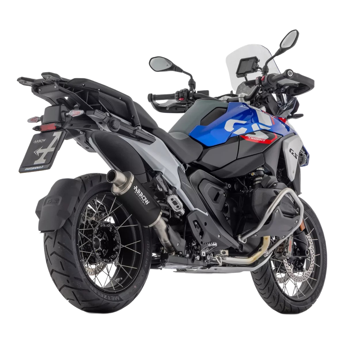 Silencieux Arrow Indy Race Evo Alu. - BMW GS 1300 - Miniature 3