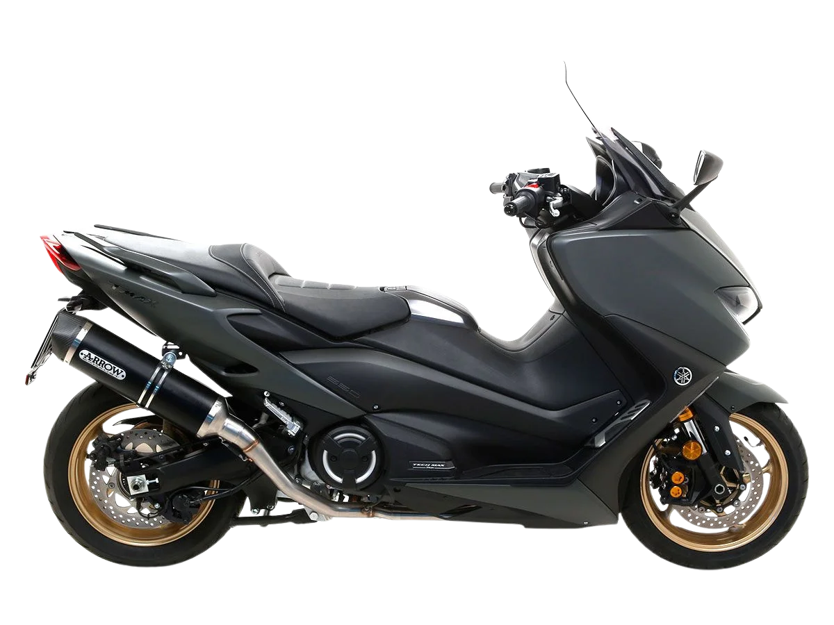 Silencieux Arrow Race Tech Alu. Noir - Yamaha T-MAX 530 SX / DX - Miniature 2