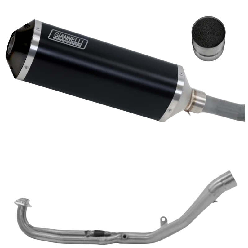 Ligne Complète IPERSPORT GIANNELLI noir homologué - Yamaha T-MAX 530 SX / DX - Image 1