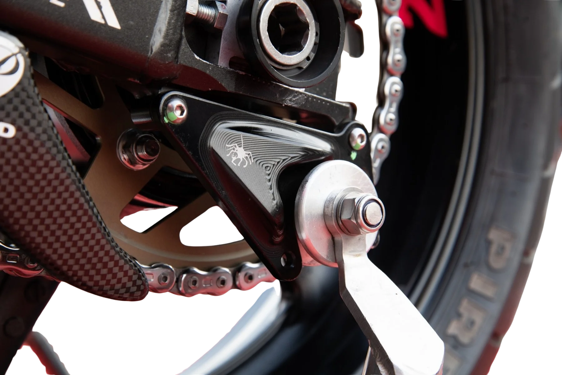 Fourchette de levée pour béquille de stand SPIDER - Yamaha R1 - Miniature 2