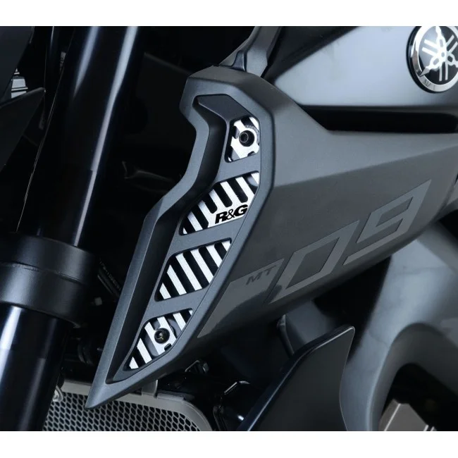 Grille de prise d’air R&G RACING Inox - Yamaha MT-09 - Miniature 4