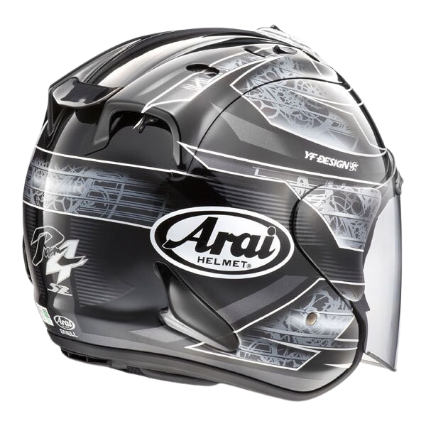 Casque Arai RAM 4 Chronus Black - Miniature 2