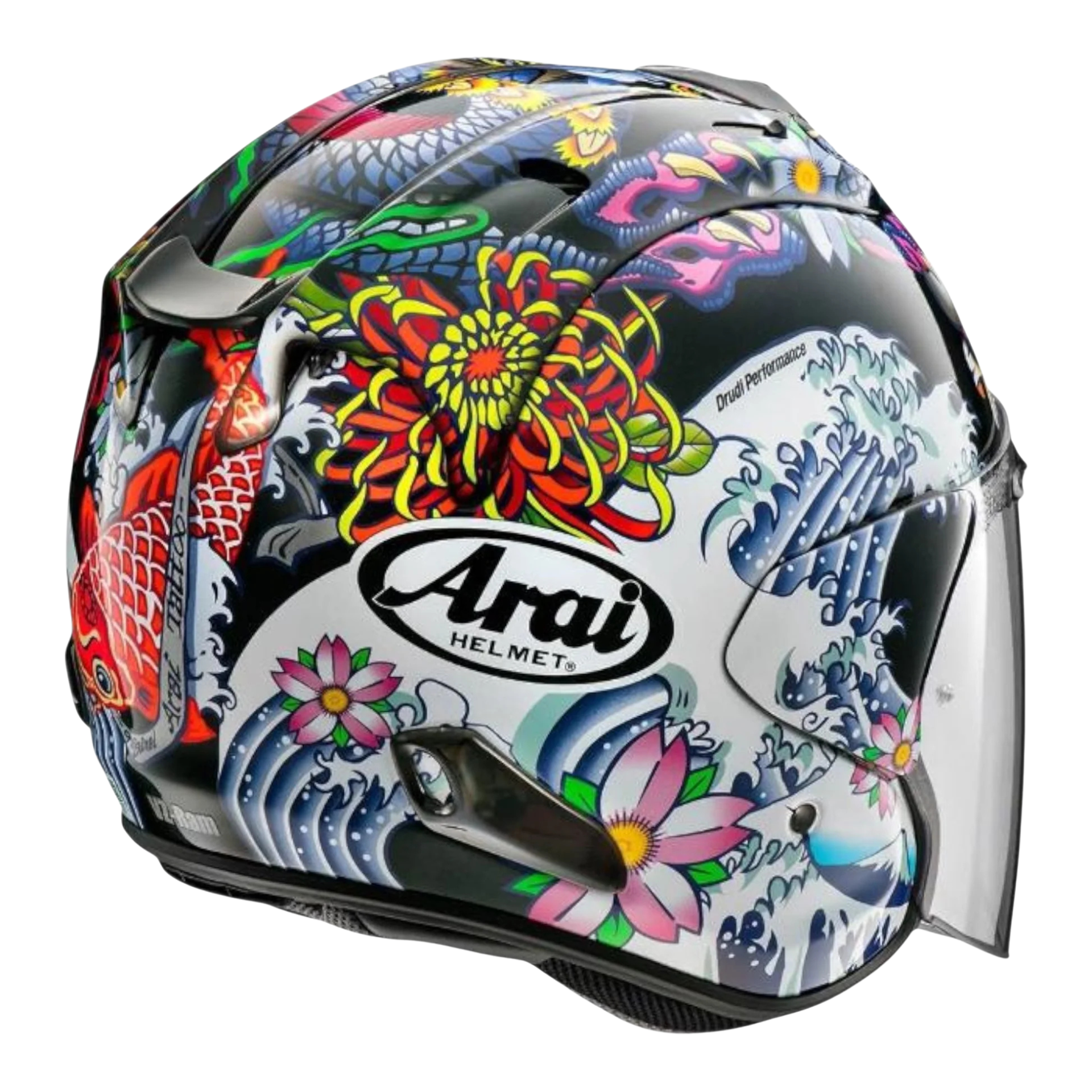 Casque Arai VZ-RAM (SZ-R VAS) Oriental 1 Noir - Miniature 2