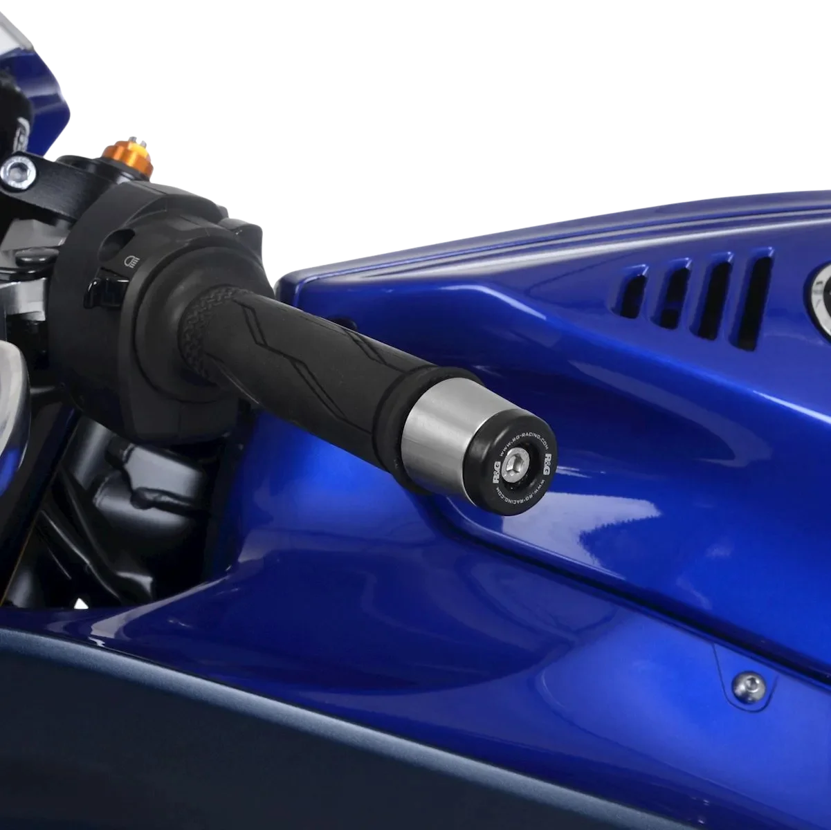 Embouts de guidon noir R&G RACING - Yamaha R1 - Image 1