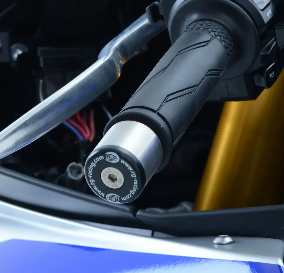 Embouts de guidon noir R&G RACING - Yamaha R1 - Miniature 2