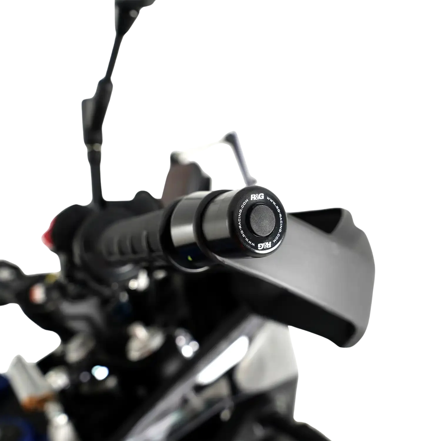 Embouts de guidon CPTB. protège-mains origine R&G RACING noir - Yamaha Ténéré 700 - Image 1