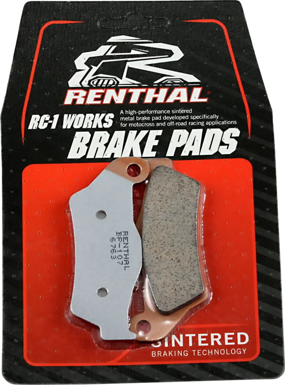 Plaquettes de frein avant RENTHAL RC-1 Works - Yamaha Ténéré 700 - Image 1