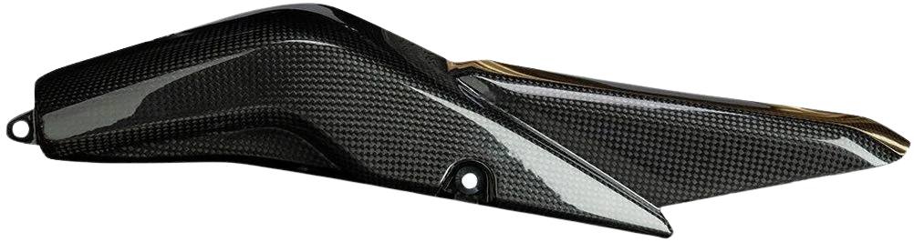 Couvre-carter transmission LIGHTECH carbone brillant - Yamaha T-MAX 530 SX / DX - Image 1