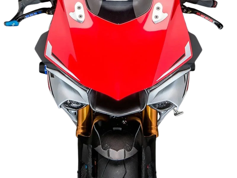 Garde boue avant LIGHTECH carbone brillant - Yamaha MT-10 - Miniature 5