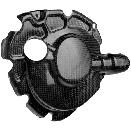 Couvercle de carter d'embrayage LIGHTECH carbone brillant - Yamaha MT-10 - Image 1