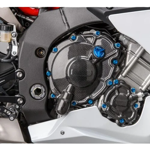Couvercle de carter d'embrayage LIGHTECH carbone brillant - Yamaha MT-10 - Miniature 2