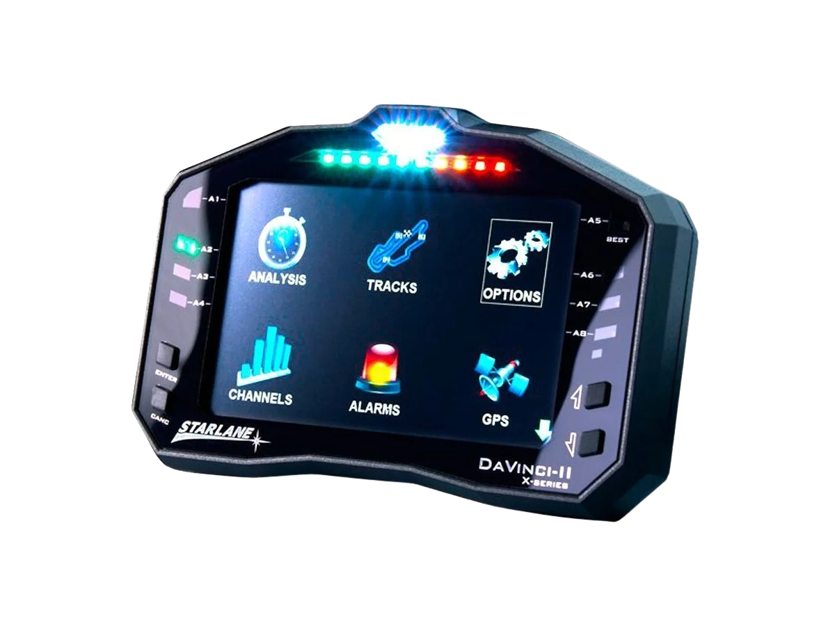 Tableau de bord avec chronomètre GPS DAVINCI-II R X-SERIES STARLANE - Yamaha R1 - Miniature 2