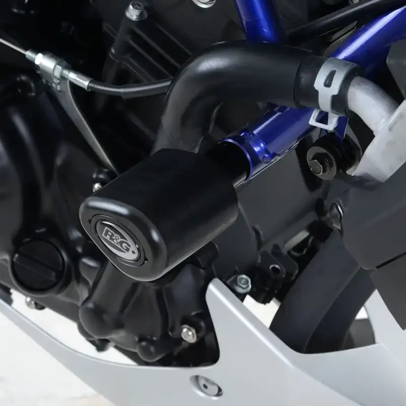 Tampons de protection R&G RACING Noir - Yamaha MT-03 - Miniature 2