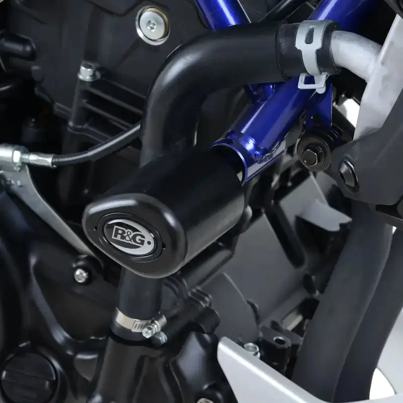Tampons de protection R&G RACING Noir - Yamaha MT-03 - Miniature 4