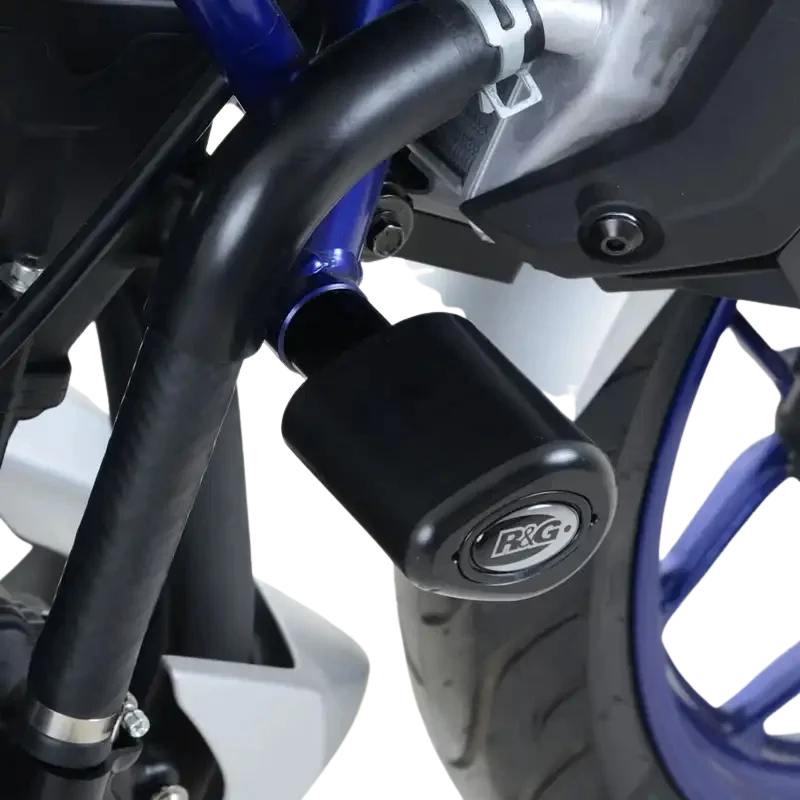 Tampons de protection R&G RACING Noir - Yamaha MT-03 - Miniature 5