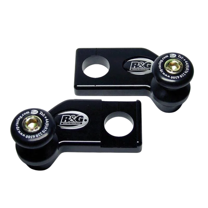Diabolos / Pions de bras oscillant R&G RACING + platine noir - Yamaha R1