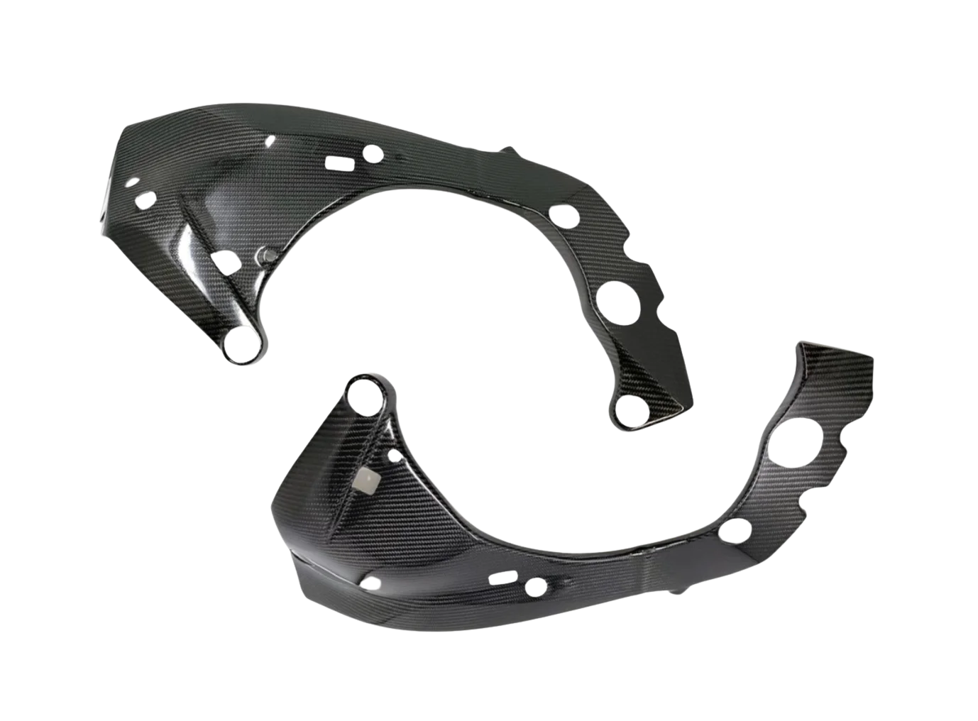 Protection de cadre carbone brillant EXTREME COMPONENTS - Yamaha R1 - Image 1