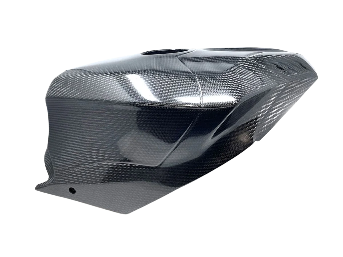 Cache réservoir carbone brillant EXTREME COMPONENTS - Yamaha R1 - Image 1