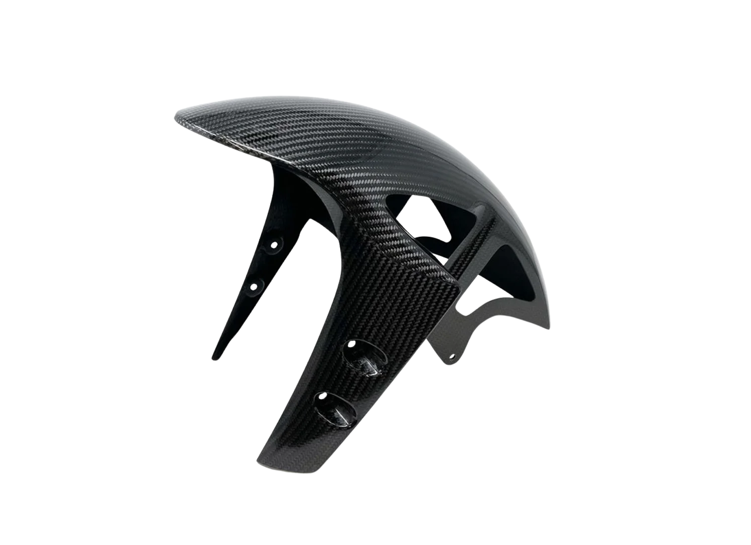 Garde boue avant carbone brillant EXTREME COMPONENTS - Yamaha R1 - Image 1