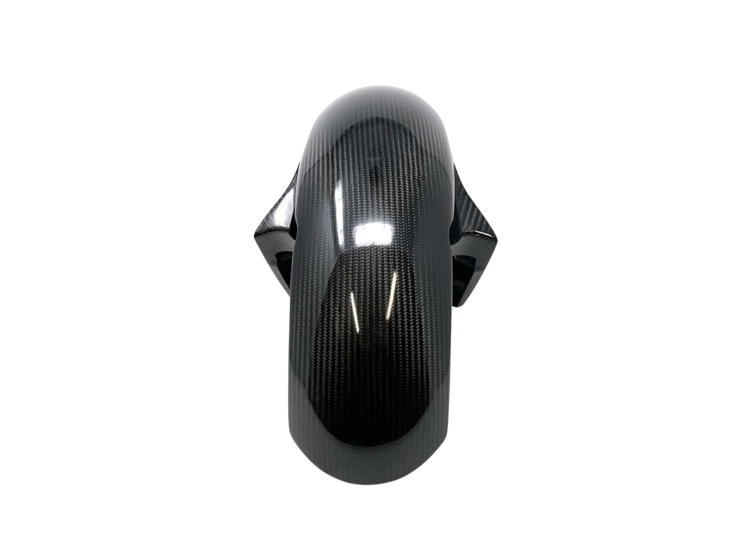 Garde boue avant carbone brillant EXTREME COMPONENTS - Yamaha R1 - Miniature 2