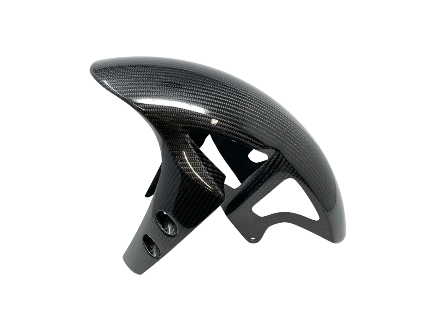 Garde boue avant carbone brillant EXTREME COMPONENTS - Yamaha R1 - Miniature 3