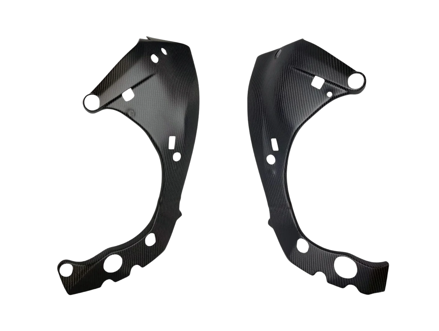 Protection de cadre carbone mat EXTREME COMPONENTS - Yamaha R1 - Image 1